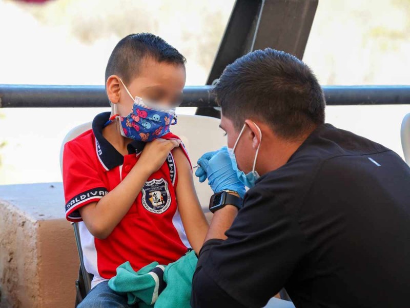 Niñas y niños ya serán vacunados contra covid-19: AMLO